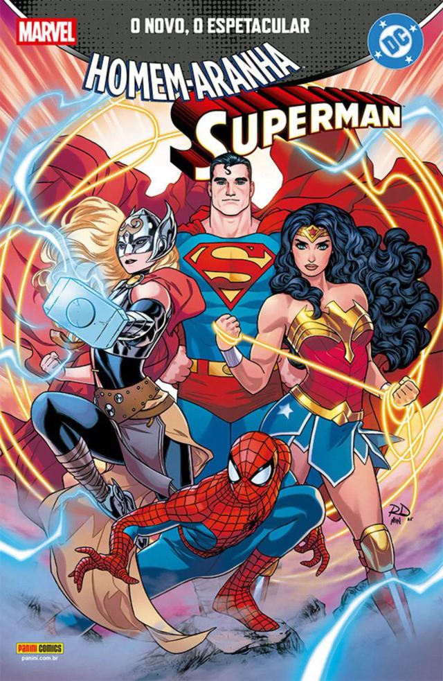 Capa de Homem-Aranha/Superman - Capa Variante 02