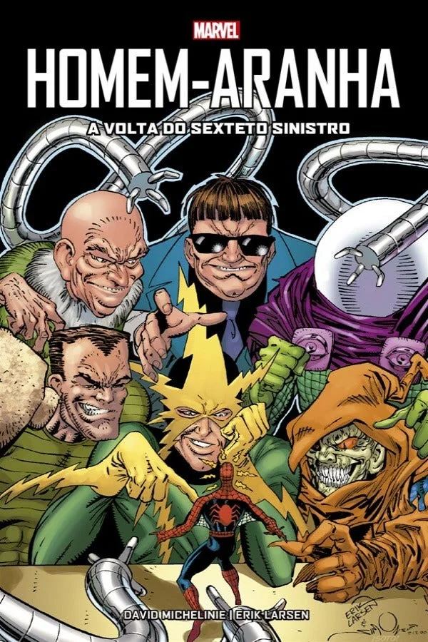 Capa de Homem-Aranha: A Volta Do Sexteto Sinistro