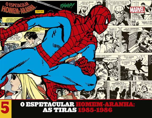 Capa de Homem-Aranha: As Tiras Vol. 5 (1985-1986)