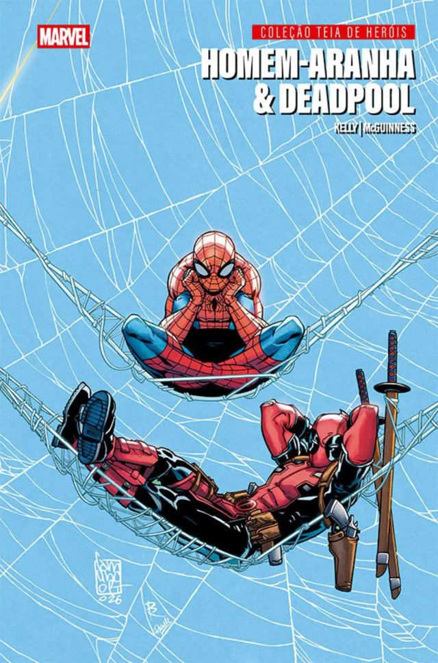 Capa de Coleção Homem-Aranha: Teia De Heróis Vol. 7 - Homem-Aranha & Deadpool