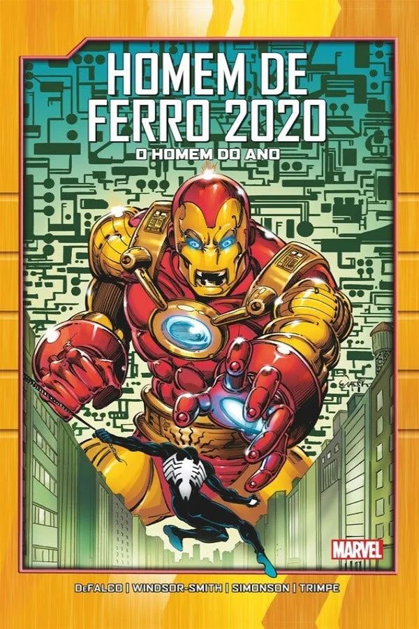 Capa de Homem De Ferro 2020: O Homem Do Ano