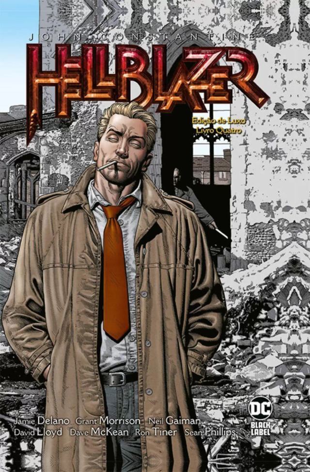 Capa de Hellblazer - Edição De Luxo Vol. 4