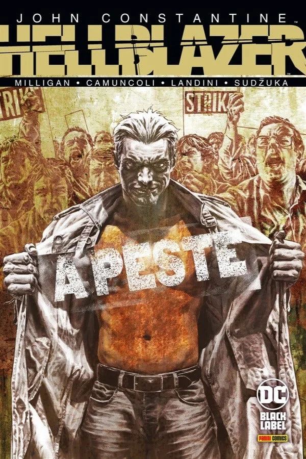 Capa de Hellblazer: A Peste
