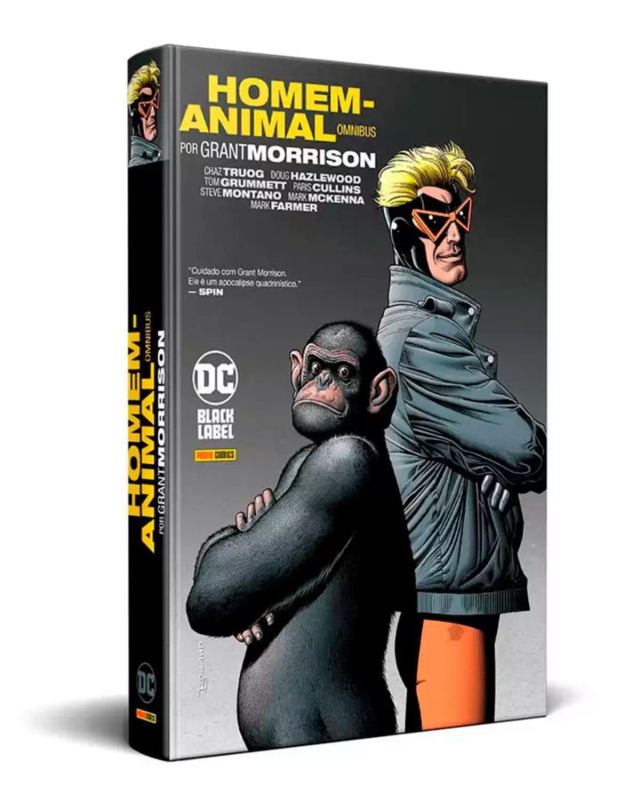 Capa de Homem-Animal Por Grant Morrison (Omnibus)