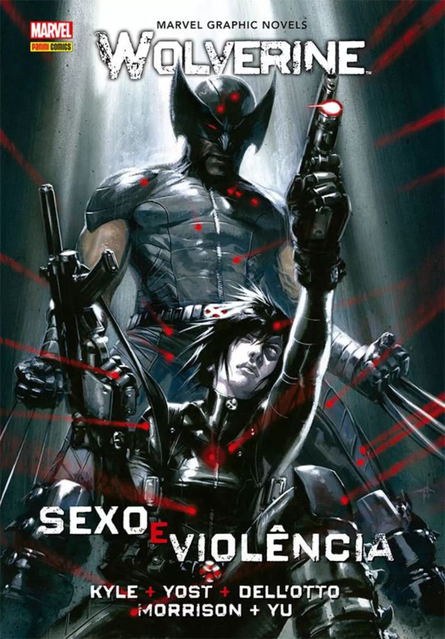 Capa de Wolverine: Sexo E Violência (Marvel Graphic Novels)
