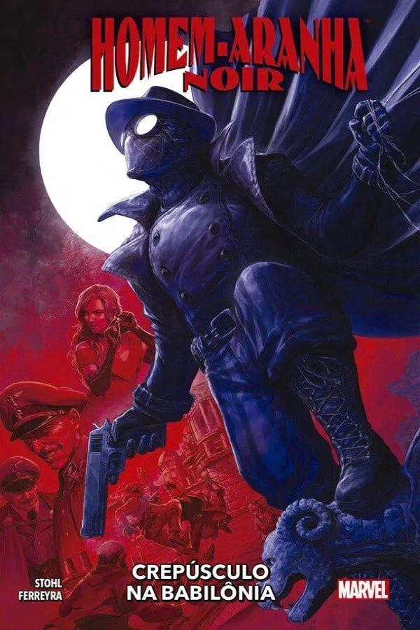 Capa de Homem-Aranha Noir: Crepúsculo Na Babilônia