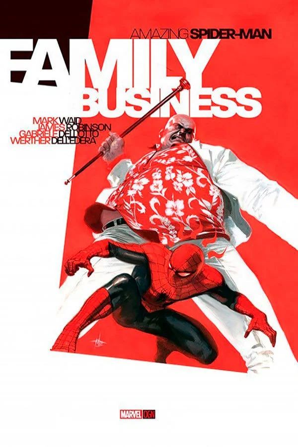Capa de Homem-Aranha: Negócios De Família & Na Terra Selvagem