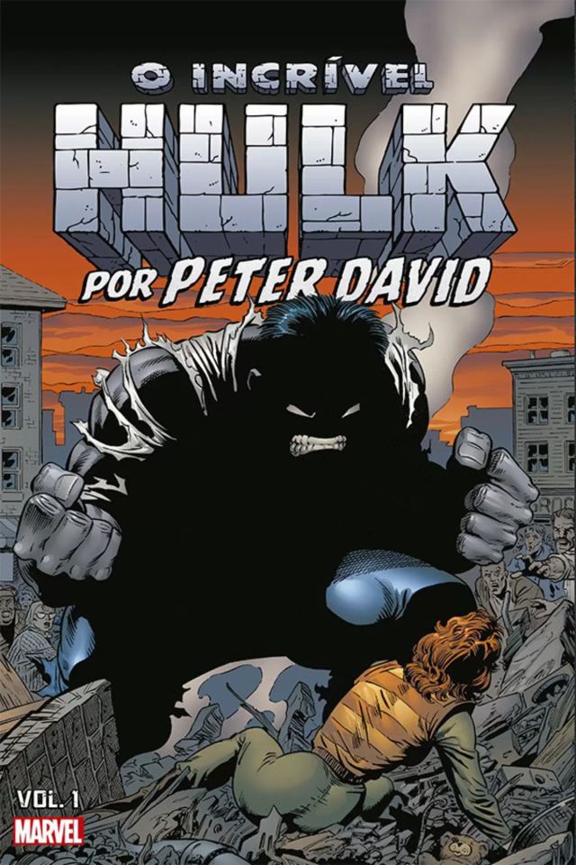 Capa de O Incrível Hulk Por Peter David Vol. 1 (Omnibus)