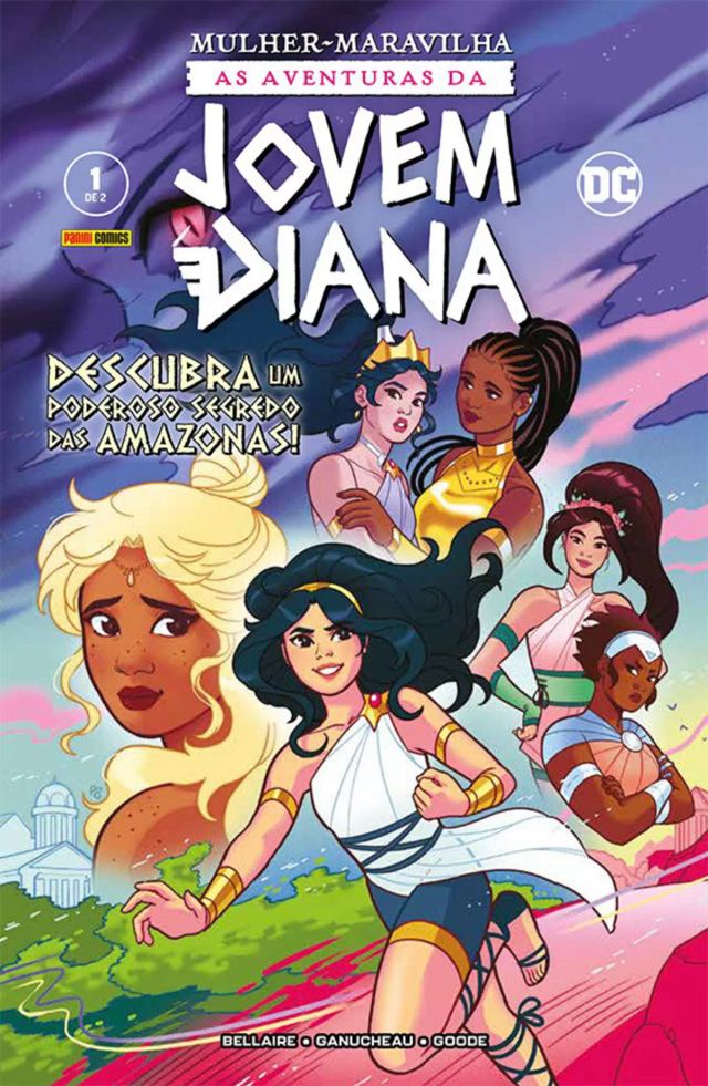 Capa de A Jovem Diana Vol. 1