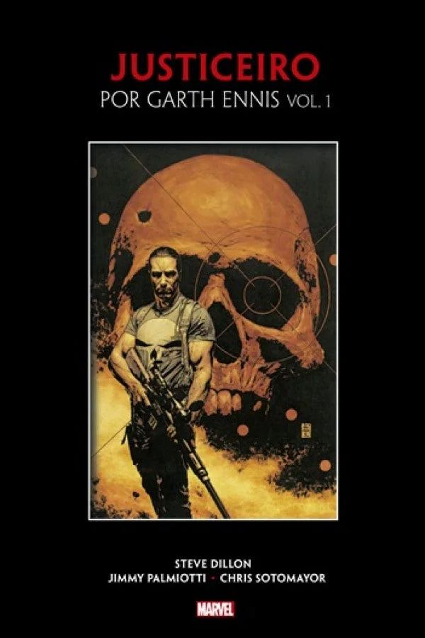 Capa de Justiceiro Por Garth Ennis Vol. 1 (de 3)