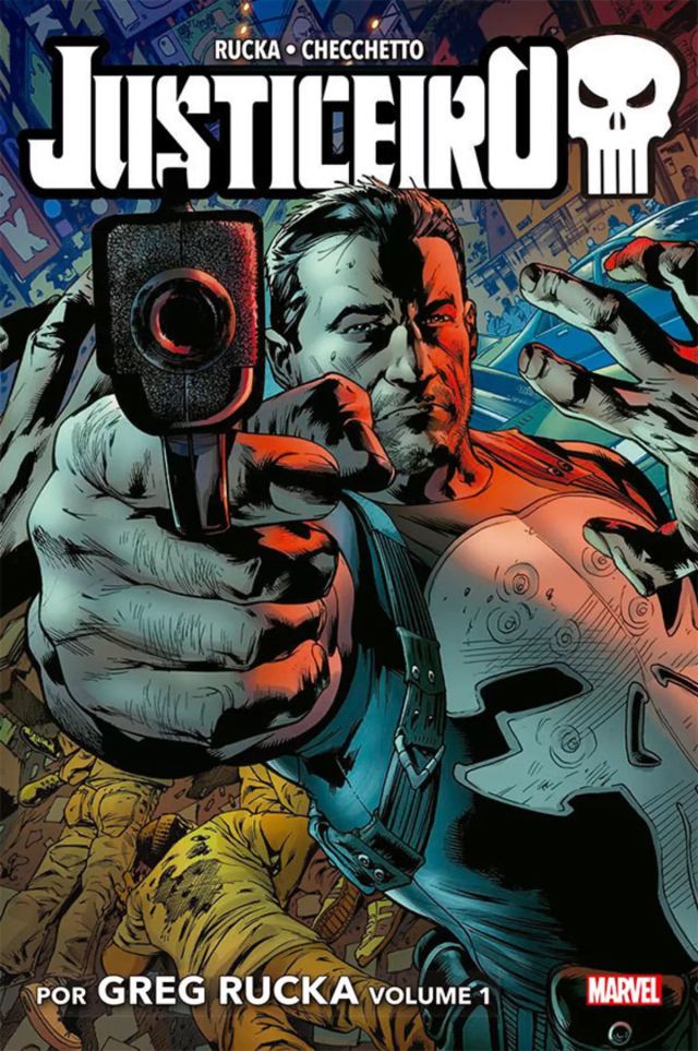 Capa de Justiceiro Por Greg Rucka Vol. 1