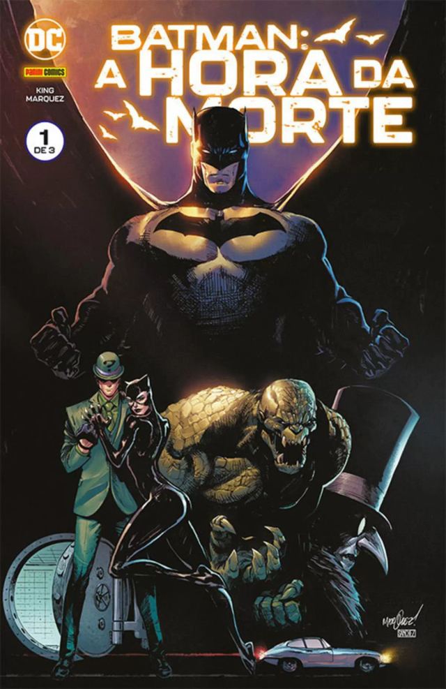 Capa de Batman: A Hora Da Morte 01