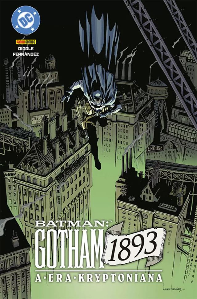 Capa de Batman: Gotham 1893 - A Era Kryptoniana