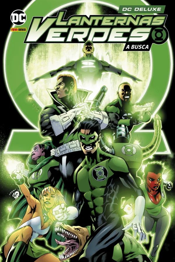 Capa de Lanternas Verdes: A Busca