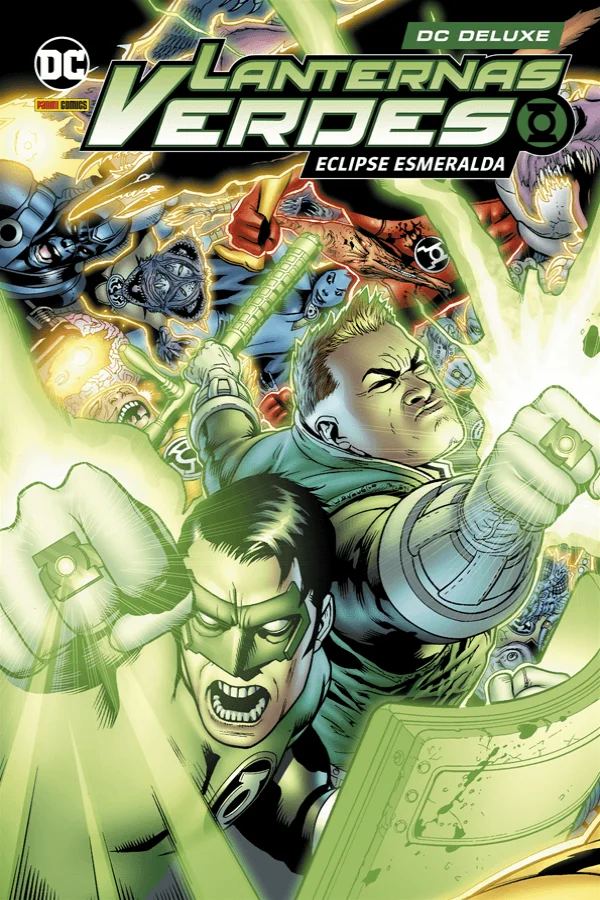 Capa de Tropa Dos Lanternas Verdes: Eclipse Esmeralda