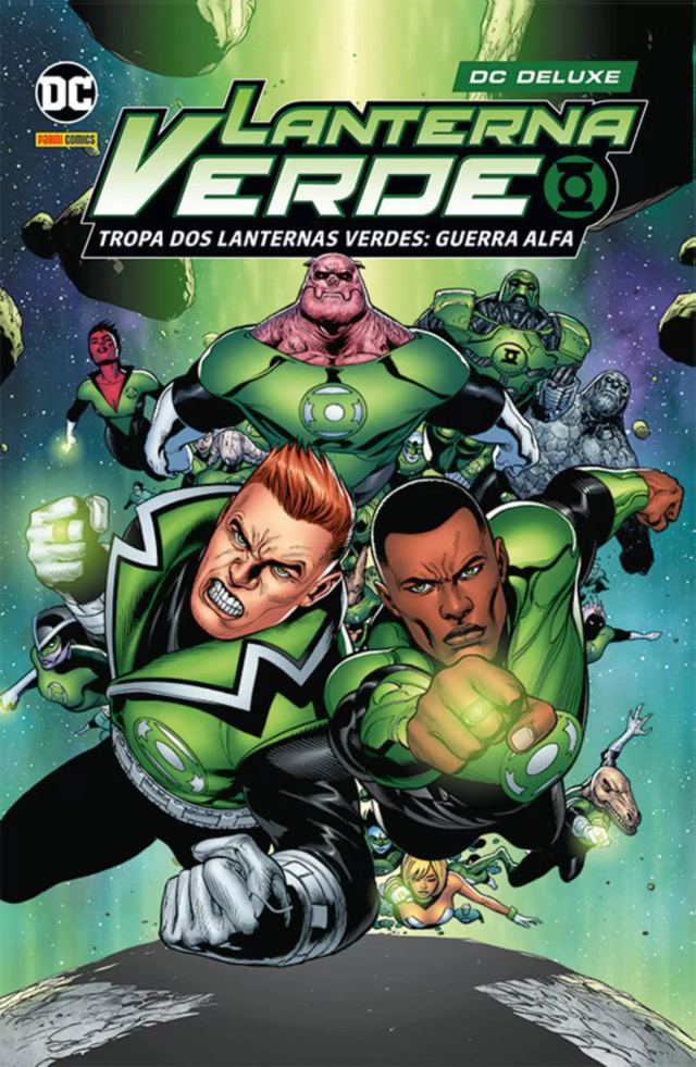 Capa de Lanterna Verde - Tropa Dos Lanternas Verdes: Guerra Alfa