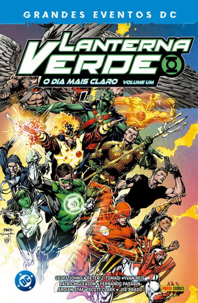 Capa de Grandes Eventos DC: Lanterna Verde: O Dia Mais Claro 01