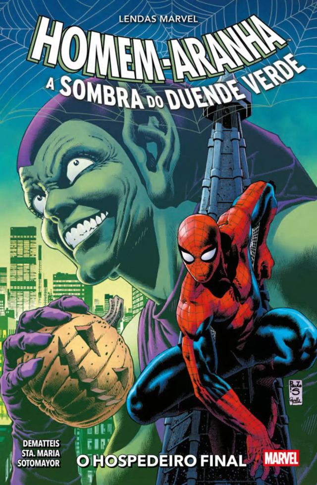 Capa de Homem-Aranha: A Sombra Do Duende Verde (Lendas Marvel)