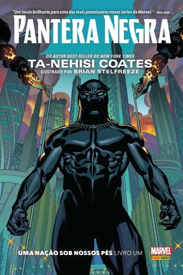 Capa de Pantera Negra: Uma Nação Sob Nossos Pés Vol. 1