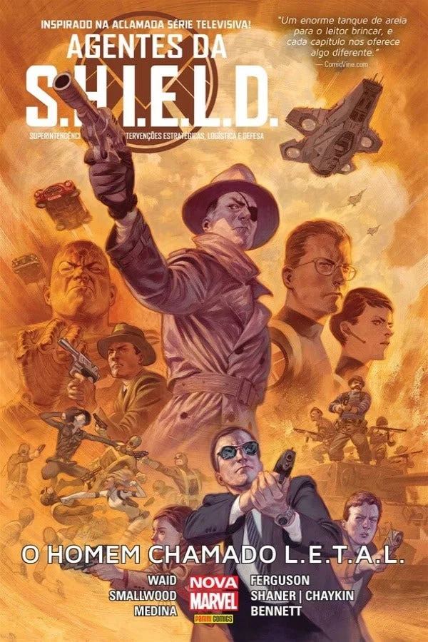 Capa de Agentes Da S.H.I.E.L.D. - O Homem Chamado L.E.T.A.L