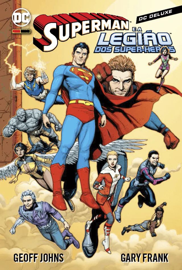 Capa de Superman E A Legião Dos Super-Heróis