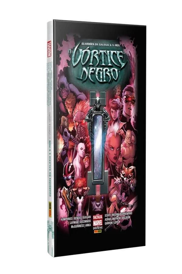 Capa de Guardiões Da Galáxia E X-Men: O Vórtice Negro