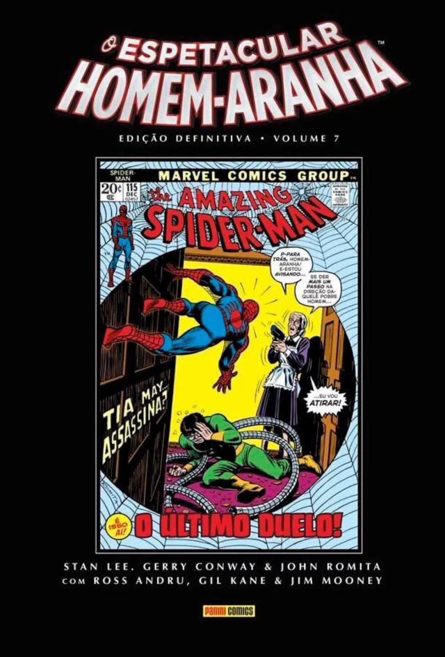 Capa de O Espetacular Homem-Aranha Edição Definitiva Vol. 7