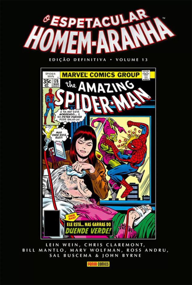 Capa de O Espetacular Homem-Aranha Edição Definitiva Vol. 13