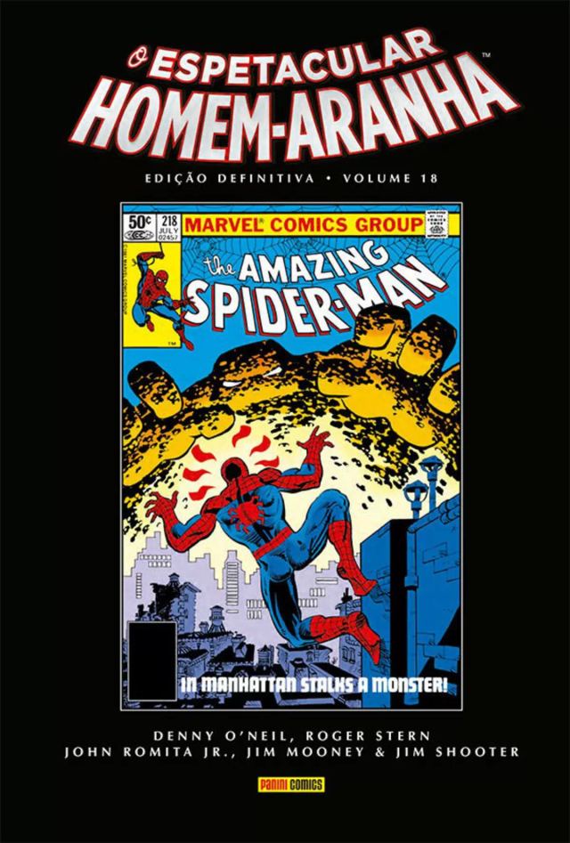 Capa de O Espetacular Homem-Aranha Edição Definitiva Vol. 18