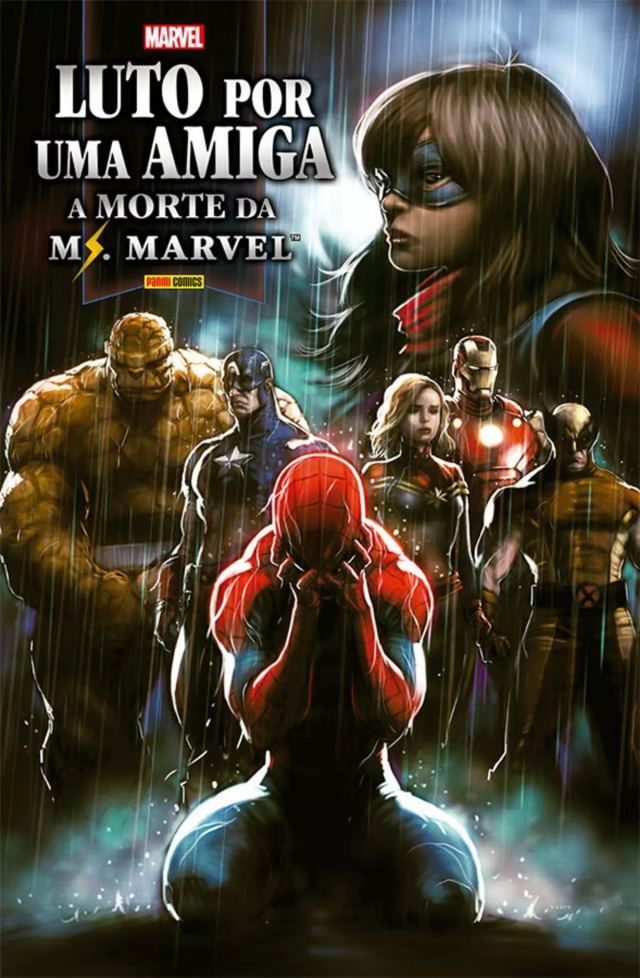 Capa de Luto Por Uma Amiga: A Morte Da Ms. Marvel