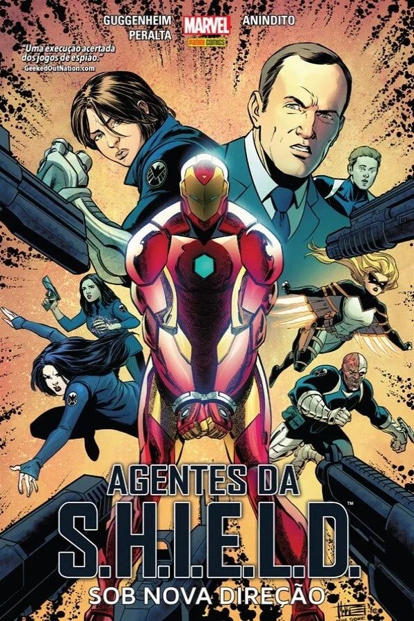 Capa de Agentes Da S.H.I.E.L.D. - Sob Nova Direção