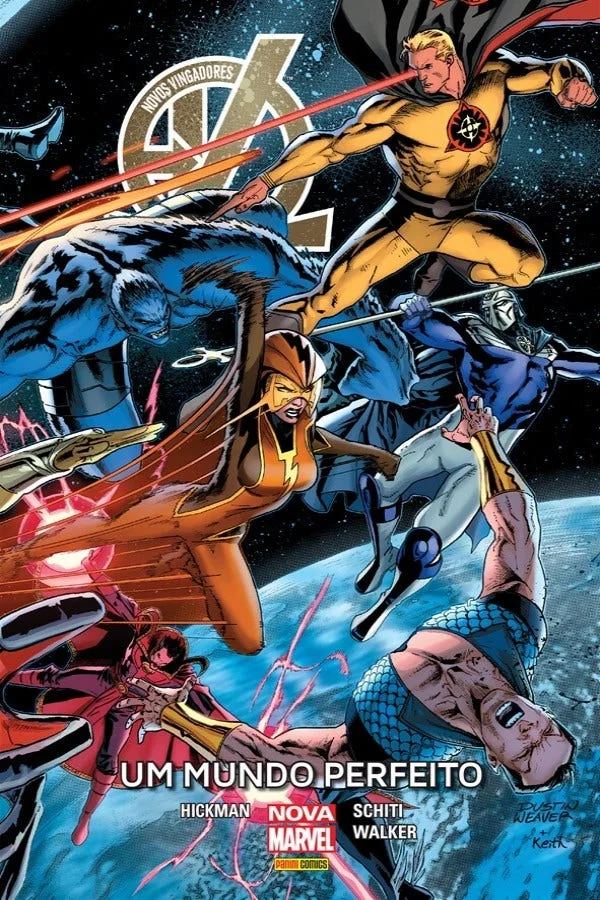 Capa de Novos Vingadores