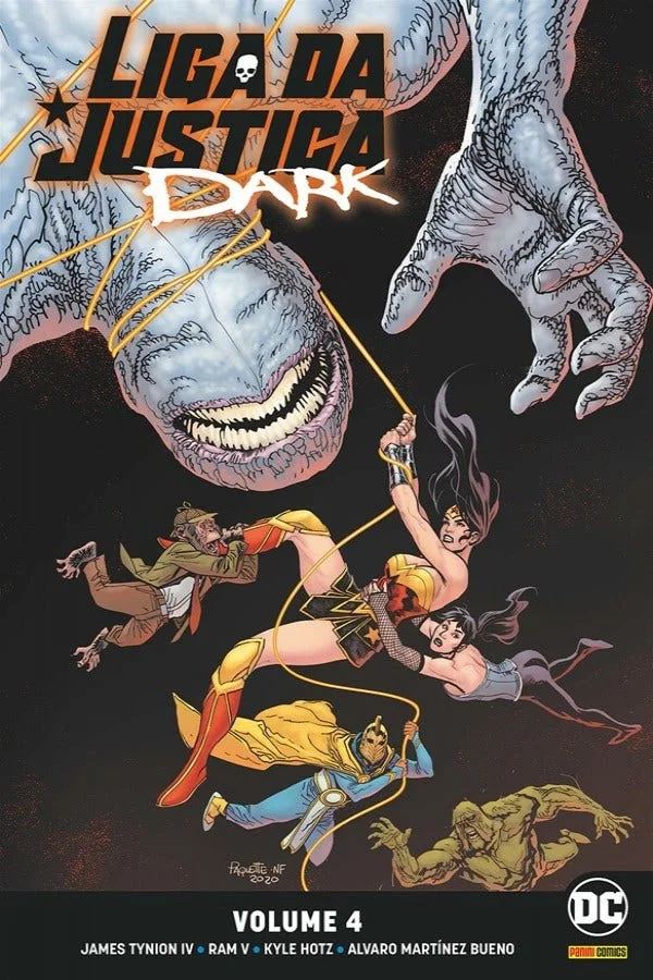 Capa de Liga Da Justiça Dark Vol. 4