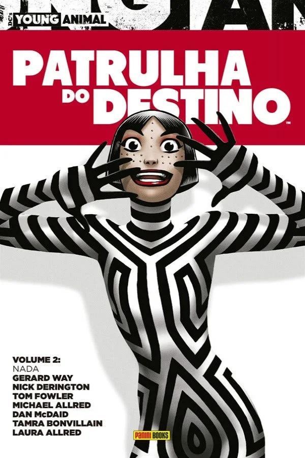 Capa de Patrulha Do Destino Vol. 2: Nada