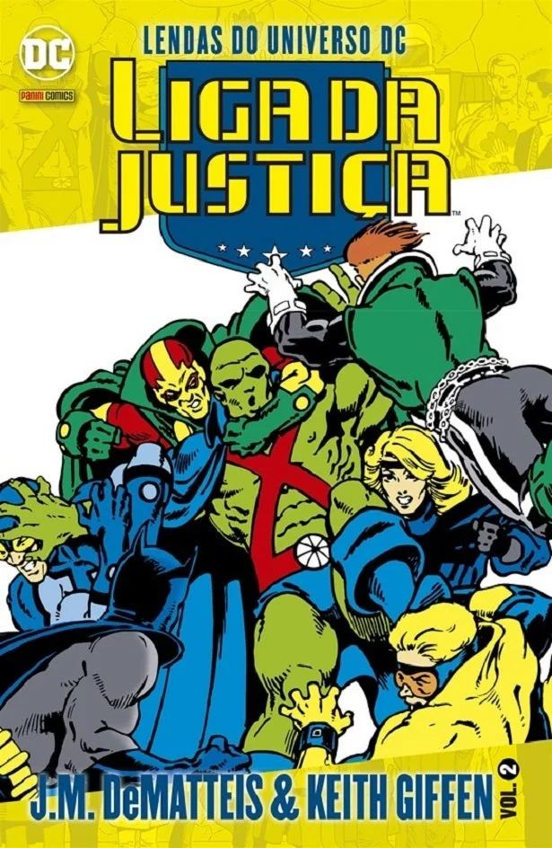 Capa de Lendas Do Universo DC: Liga Da Justiça Vol. 2