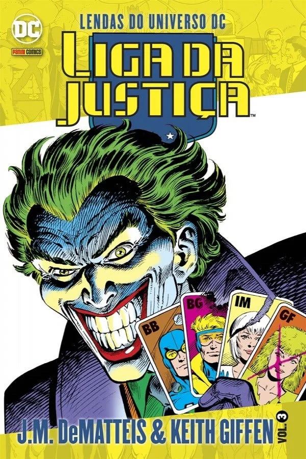 Capa de Lendas Do Universo DC: Liga Da Justiça Vol. 3