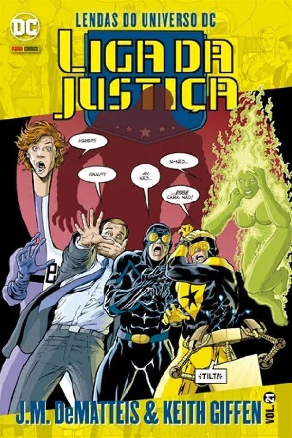 Capa de Lendas Do Universo DC: Liga Da Justiça Vol. 21