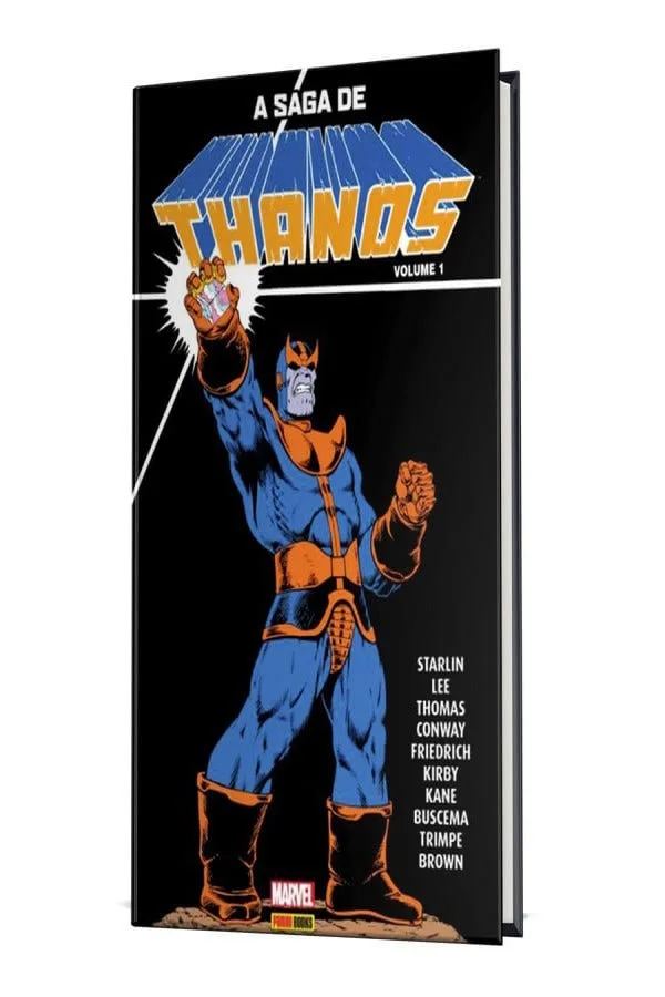 Capa de A Saga De Thanos Vol. 1