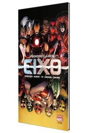 Capa de Vingadores E X-Men: Eixo