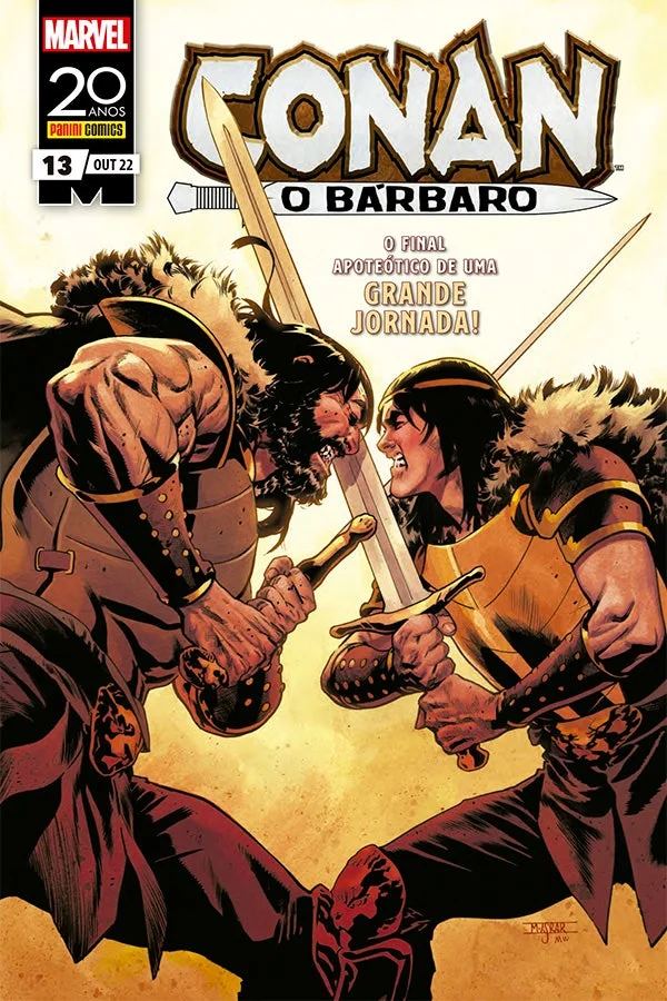 Capa de Conan, O Bárbaro Vol. 13