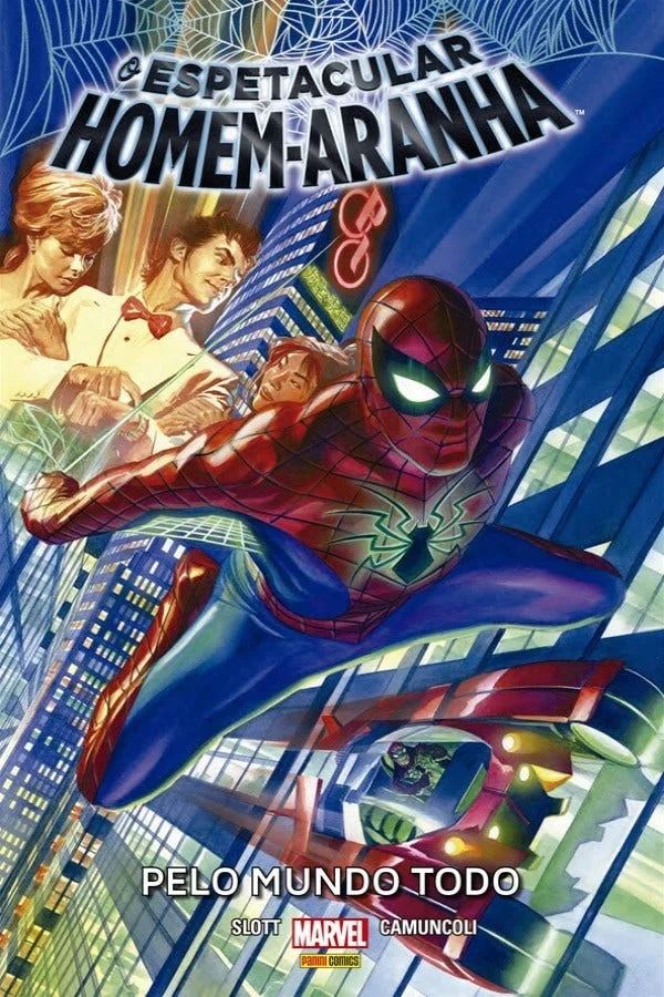 Capa de O Espetacular Homem-Aranha Vol. 8: Pelo Mundo Todo
