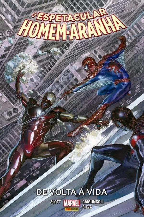 Capa de O Espetacular Homem-Aranha Vol. 10: De Volta à Vida