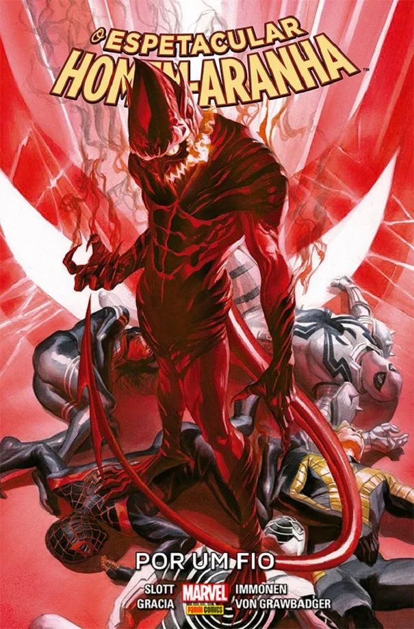 Capa de O Espetacular Homem-Aranha Vol. 14: Por Um Fio