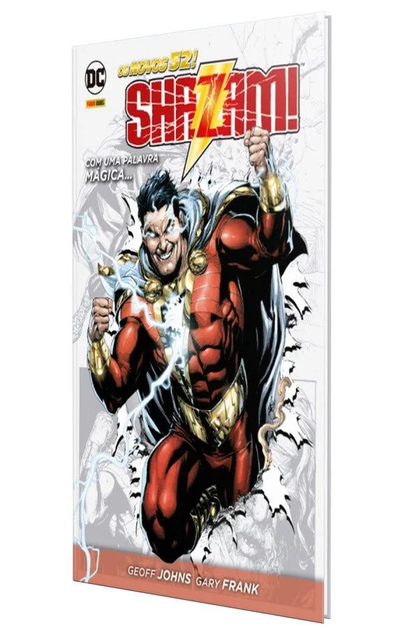 Capa de Shazam! Com Uma Palavra Mágica.