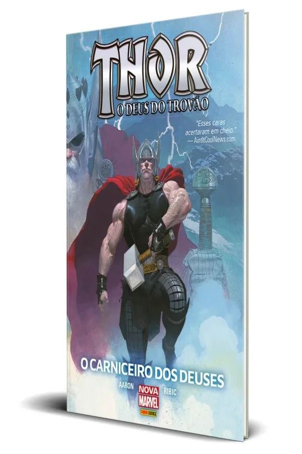 Capa de Thor O Deus Do Trovão: O Carniceiro Dos Deuses