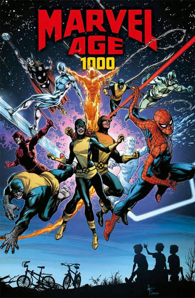 Capa de Marvel Age 1000
