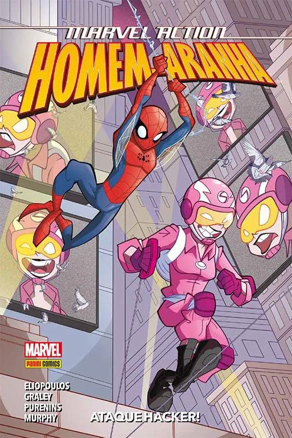 Capa de Marvel Action: Homem-Aranha Vol. 4