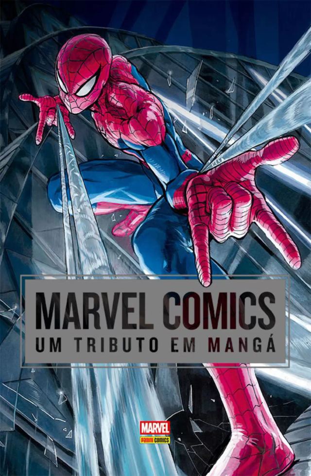 Capa de Marvel Comics: Um Tributo Em Mangá