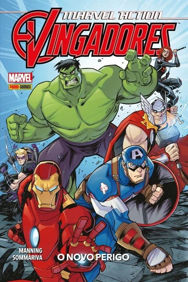 Capa de Marvel Action: Vingadores Vol. 1