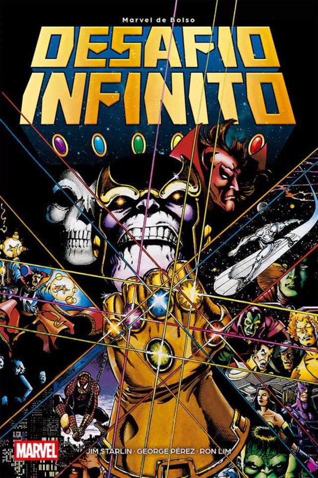 Capa de Desafio Infinito (Marvel De Bolso)